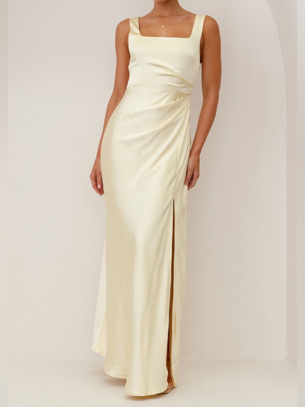 Billy J Alaria Maxi Dress - Yellow